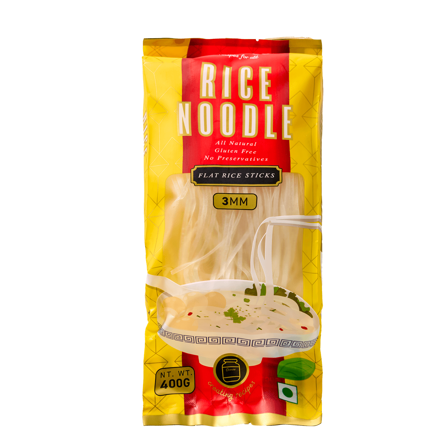 3 mm Rice Noodles Domee packaging