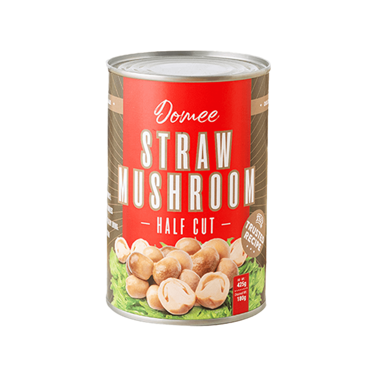 Canned Halved Straw Mushrooms